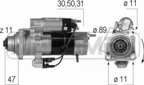 Messmer 220560 - Стартер autozip.com.ua