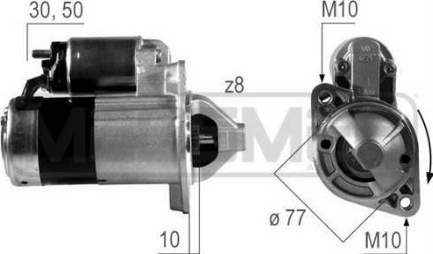 Messmer 220503A - Стартер autozip.com.ua