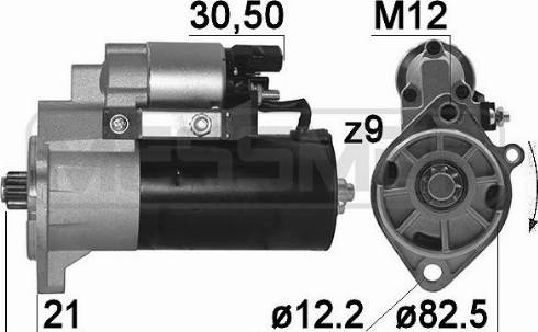 Messmer 220651R - Стартер autozip.com.ua