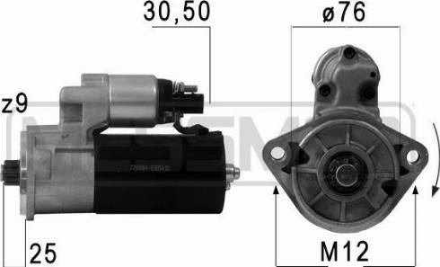 Messmer 220684A - Стартер autozip.com.ua