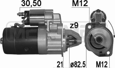 Messmer 220096A - Стартер autozip.com.ua