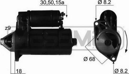 Messmer 220042R - Стартер autozip.com.ua