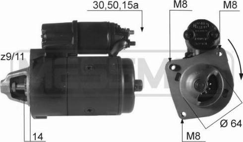 Messmer 220051R - Стартер autozip.com.ua