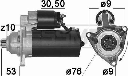 Messmer 220085R - Стартер autozip.com.ua