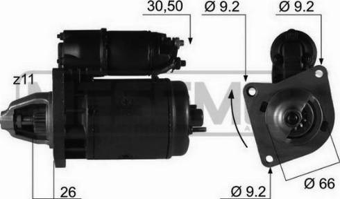 Messmer 220075R - Стартер autozip.com.ua