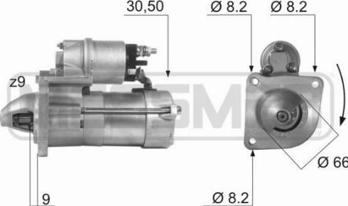 Messmer 220151A - Стартер autozip.com.ua