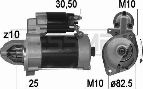 Messmer 220135R - Стартер autozip.com.ua