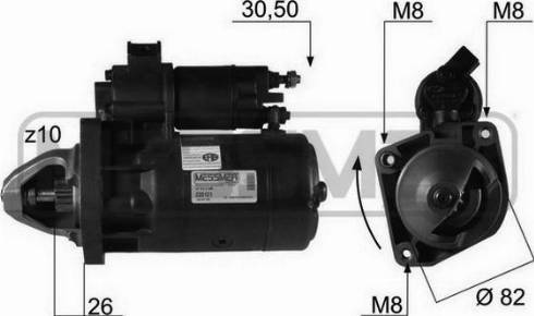 Messmer 220121R - Стартер autozip.com.ua