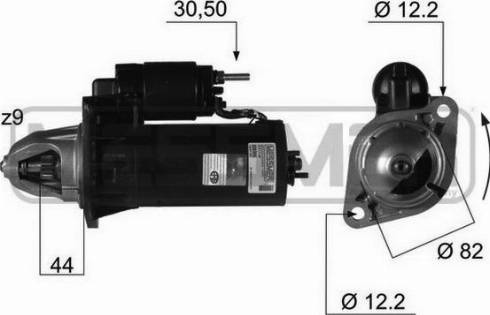 Messmer 220355A - Стартер autozip.com.ua