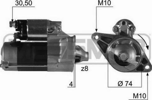 Messmer 220209A - Стартер autozip.com.ua