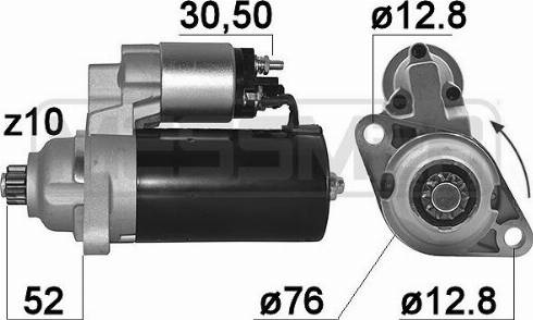 Messmer 220212R - Стартер autozip.com.ua