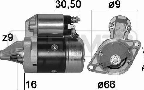 Messmer 220217A - Стартер autozip.com.ua