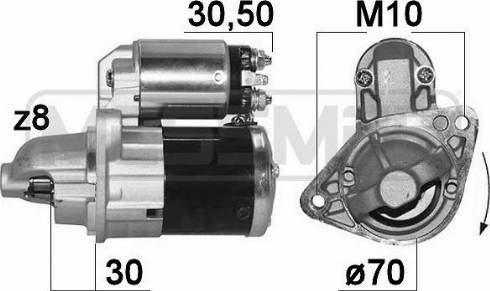 Messmer 221003A - Стартер autozip.com.ua