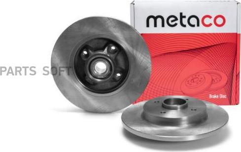 METACO 3060-256 - Гальмівний диск autozip.com.ua
