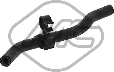 Metalcaucho 99752 - Шланг радіатора autozip.com.ua