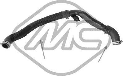 Metalcaucho 94823 - Шланг радіатора autozip.com.ua