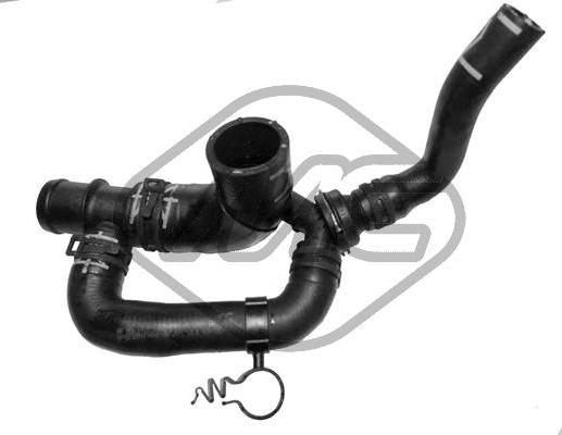 Metalcaucho 98646 - Шланг радіатора autozip.com.ua