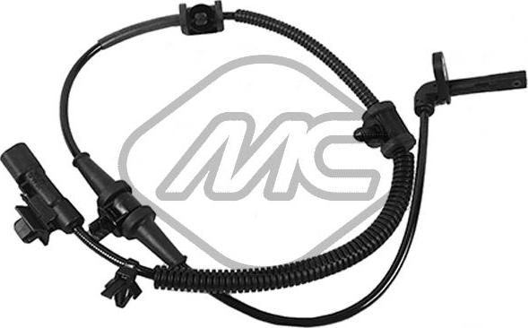 Metalcaucho 50282 - Датчик ABS, частота обертання колеса autozip.com.ua