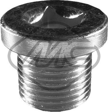 Metalcaucho 00668 - Різьбова пробка, масляний піддон autozip.com.ua