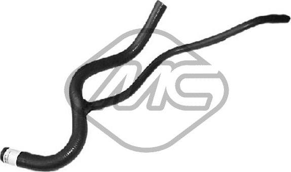 Metalcaucho 07984 - Шланг, теплообмінник - опалення autozip.com.ua