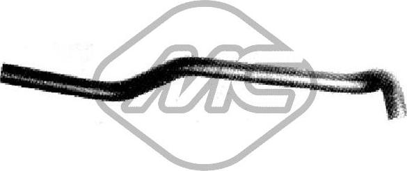 Metalcaucho 07647 - Шланг, теплообмінник - опалення autozip.com.ua