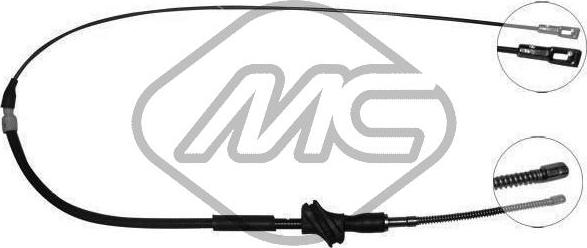 Metalcaucho 80550 - Трос, гальмівна система autozip.com.ua
