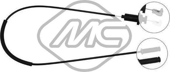 Metalcaucho 81462 - Тросик газу autozip.com.ua