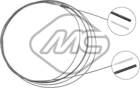 Metalcaucho 83821 - Тросик газу autozip.com.ua