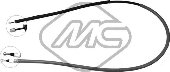 Metalcaucho 82837 - Трос, гальмівна система autozip.com.ua