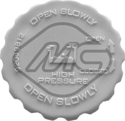 Metalcaucho 31623 - Кришка, резервуар охолоджуючої рідини autozip.com.ua