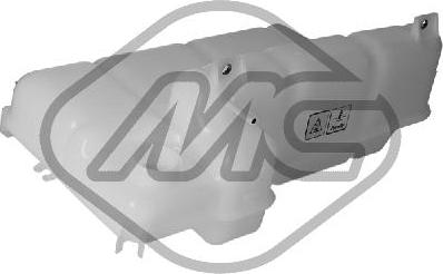 Metalcaucho 31824 - Компенсаційний бак, охолоджуюча рідина autozip.com.ua
