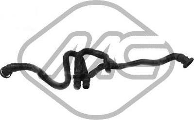 Metalcaucho 38817 - Шланг, вентиляція картера autozip.com.ua