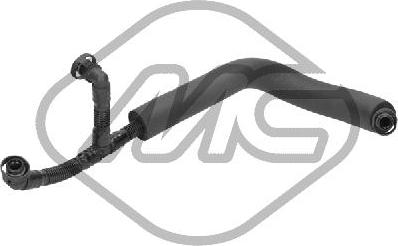 Metalcaucho 78324 - Шланг, вентиляція картера autozip.com.ua