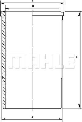 METAL LEVE C9260 - Гільза циліндра autozip.com.ua