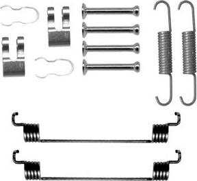 Metelli 9150 - Комплектуючі, барабанний гальмівний механізм autozip.com.ua