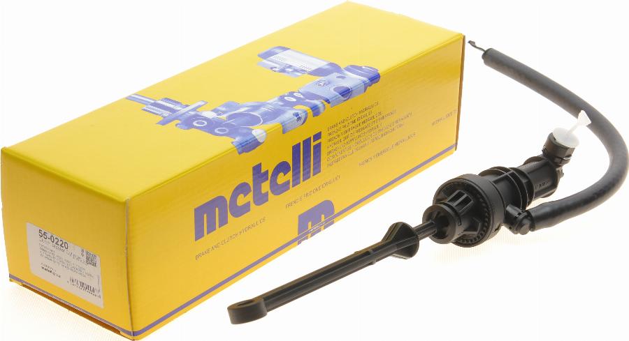 Metelli 55-0220 - Головний циліндр, система зчеплення autozip.com.ua