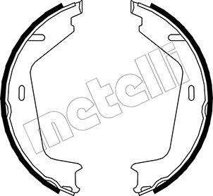 Metelli 53-0479 - Комплект гальм, ручник, парковка autozip.com.ua