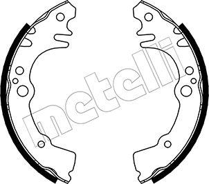 Metelli 53-0547 - Комплект гальм, барабанний механізм autozip.com.ua