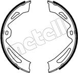 Metelli 53-0726 - Комплект гальм, ручник, парковка autozip.com.ua