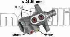 Metelli 05-0455 - Головний гальмівний циліндр autozip.com.ua