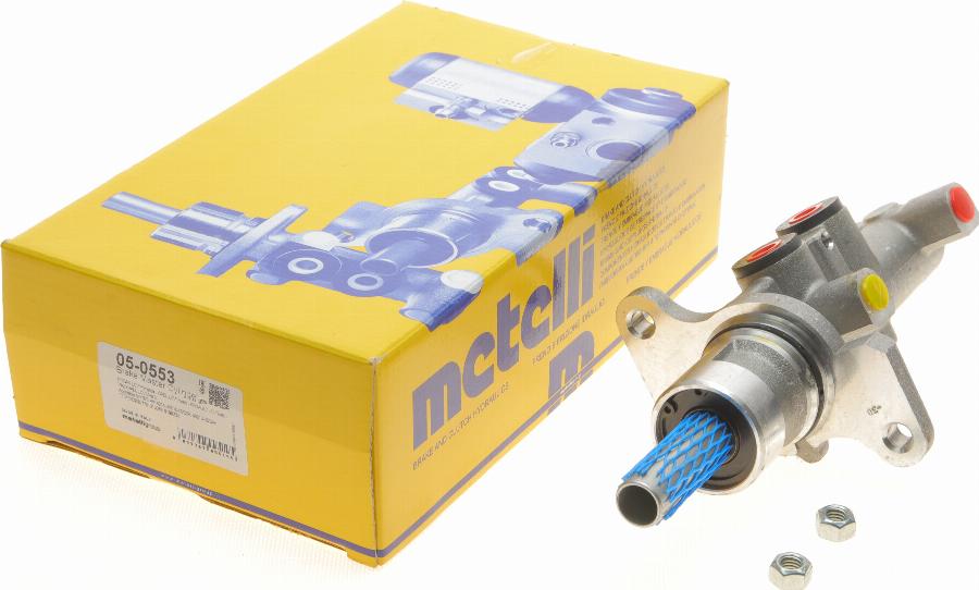 Metelli 05-0553 - Головний гальмівний циліндр autozip.com.ua