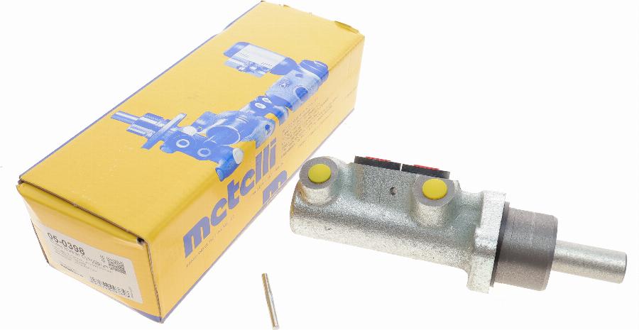 Metelli 05-0398 - Головний гальмівний циліндр autozip.com.ua