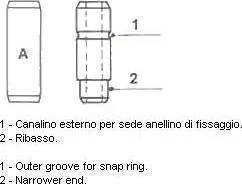 Metelli 01-0948 - Напрямна втулка клапана autozip.com.ua