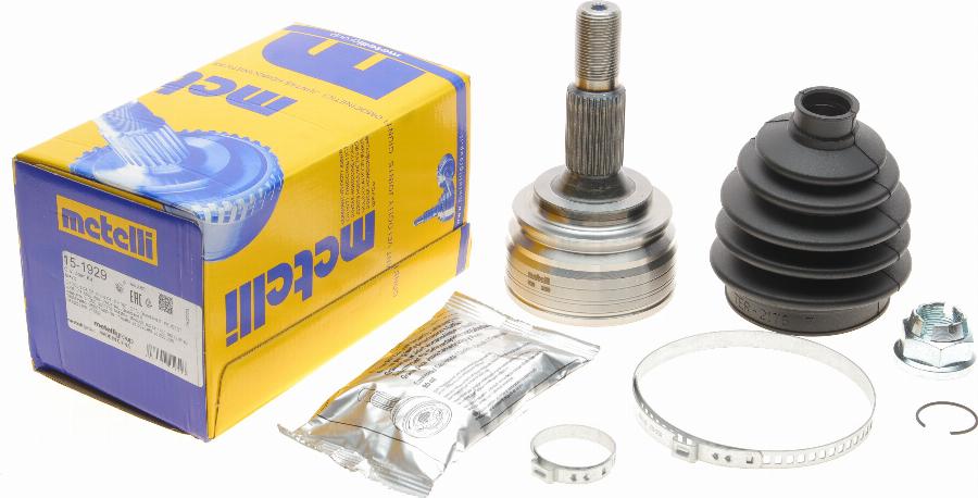 Metelli 15-1929 - Шарнір, ШРУС, приводний вал autozip.com.ua