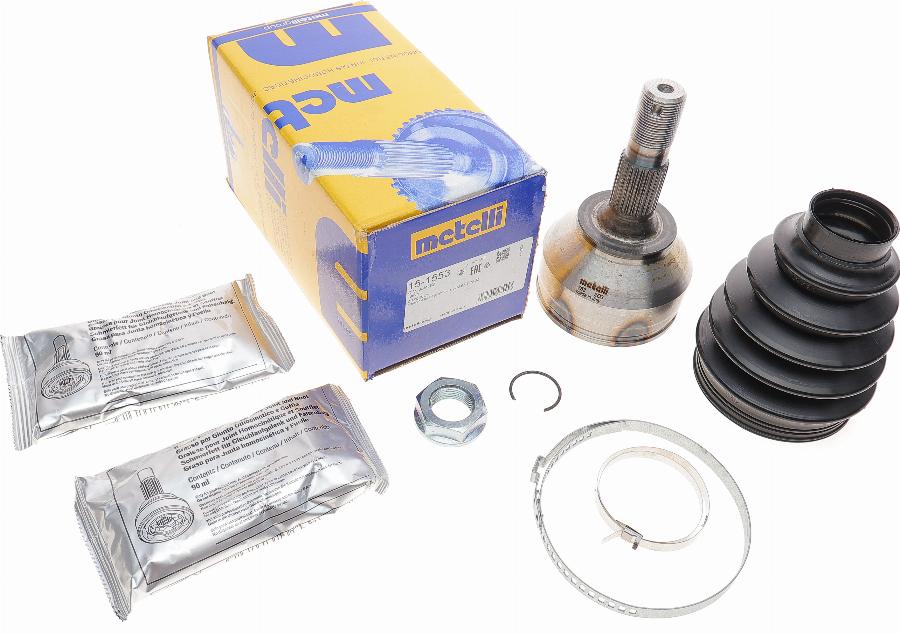 Metelli 15-1553 - Шарнірний комплект, ШРУС, приводний вал autozip.com.ua