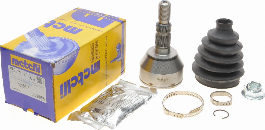 Metelli 15-1504 - Шарнір, ШРУС, приводний вал autozip.com.ua