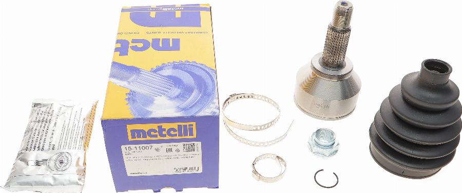 Metelli 15-11007 - Шарнір, ШРУС, приводний вал autozip.com.ua