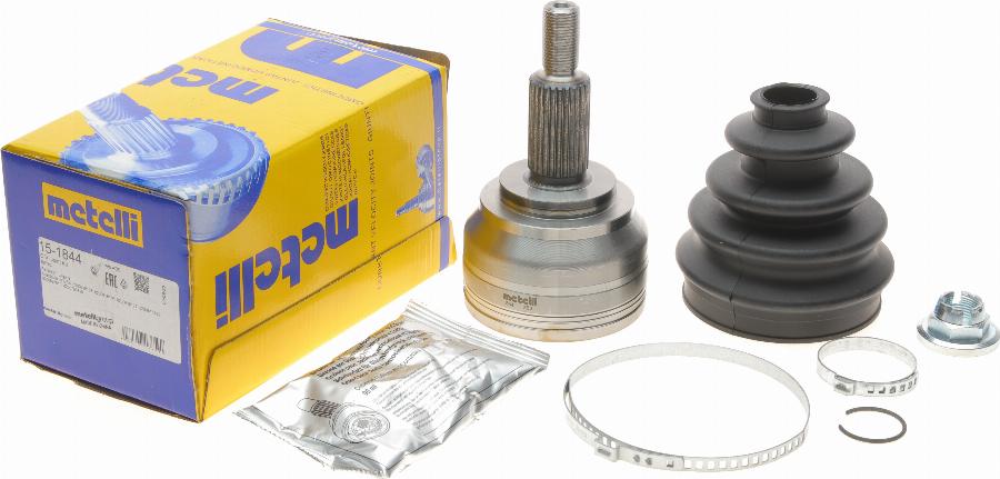 Metelli 15-1844 - Шарнір, ШРУС, приводний вал autozip.com.ua