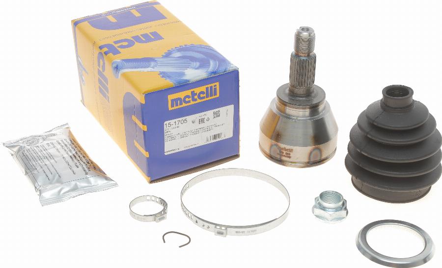 Metelli 15-1705 - Шарнір, ШРУС, приводний вал autozip.com.ua