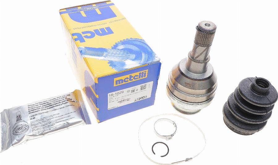 Metelli 16-1029 - Шарнір, ШРУС, приводний вал autozip.com.ua